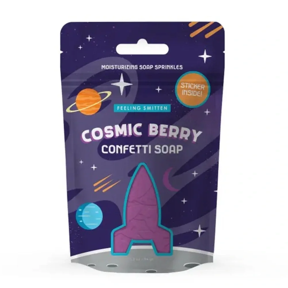 Cosmic Berry Confetti Soap - New in Package